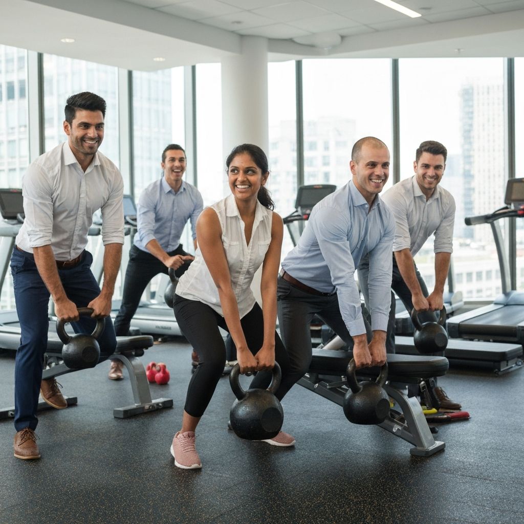 Firmenfitness bei Halle Zwo